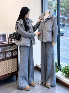 Shalldoer | Winter Outfit Set Korean Style Grey