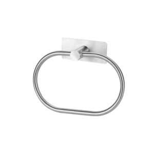 Stainless Steel Towel Ring No-Drill