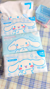 Sanrio Face Towel Cute Cotton Tissue Disposable Face Wash Tuala Muka Sanrio Pakai Buang
