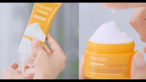 WARDAH C-Defense Energizing Creamy Wash 60ml 100ml || Wardah Pembersih Wajah
