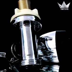 Keran Angsa Bak Cuci Piring Flexible Kepala Besar 1/2\"