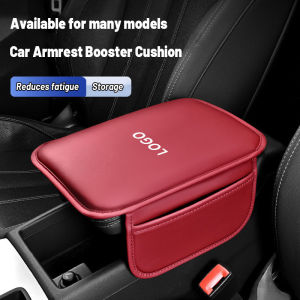 High quality 1PCS Car Armrest Pad Multifunctional Armrest Storage Box Pad Memory Foam Center Console Armrest Protection Pad To Relieve Fatigue Dust-proof Cushion Cover For Honda Civic City CR-V Jazz Accord Odyssey Brio Mobilio Fit HR-V Pilot Shuttle Legen