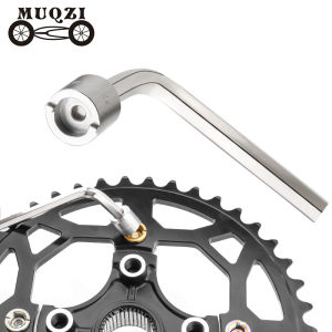 MUQZI Đa Năng Chainring Bu Lông Đai Ốc Cờ Lê Quay Vít Loại Bỏ Và Lắp Đặt Công Cụ Cho MTB Đường Xe Đạp Gấp Chainwheel