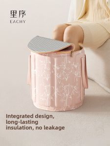 EACHY | Home Use Deep Soaking Basin Health Care Portable Insulated Foot Bath Bucket