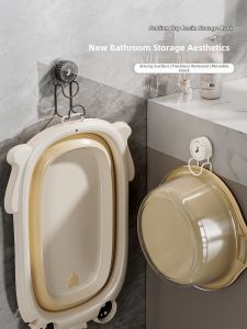 HALEXIONG | Suction Cup Face Basin Hanger Storage Rack