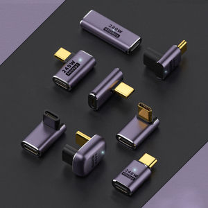 Portable Converter Adapter 40Gbps Transmission USB 4.0 Type C Connector PD 240W Charging 8K 60Hz Audio Video Output