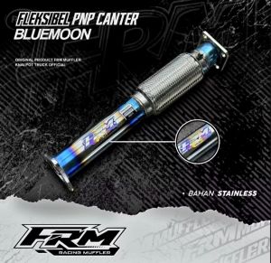 KNALPOT BRONG PNP CANTER DOBEL ORIGINAL FRM RACING MUFFLER