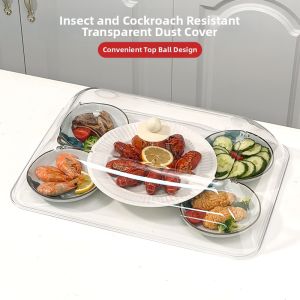 WODEBAIHUI | Dustproof and Freshness Protection Cover for Food Trays