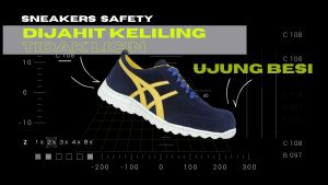 Sepatu Sneakers Safety Ujung Besi Sepatu Lapangan Land Brother