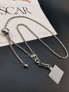 High-End Metal Alloy Mobile Phone Lanyard Crossbody Backpack Style Adjustable Clip Universal Lengthened Shell Anti-Loss Bee Amplifier Female Model