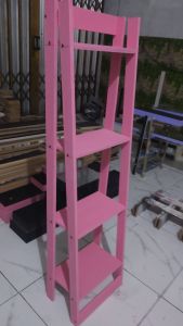 rak 4 susun full magenta - tinggi 120cm