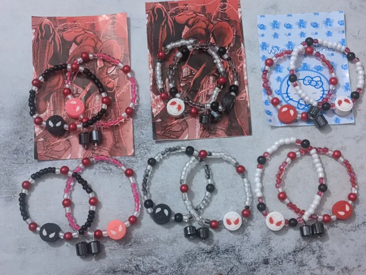 Grosir/Gelang%20Tangan%20Capel,Sol%20met,%20Pasangan,Motif%20Spider-Man%20Harga%20Untuk%206%20Pasang%20(12%20pic%20gelang)%20-%20Image%202