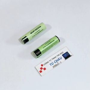 Pin 18650 Panasonic NCR18650H 3.7V - 4.2V 6800mAh: Pin đầu Nhọn / Pin đầu Bằng