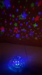 Lampu Tidur Proyektor STAR MASTER Night Lamp Lampu LED Motif Bintang