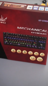 ZADEZ - Bàn phím cơ không dây Gaming GT-O15DK – TKL 87 phím LED RGB Pin 2000mAh