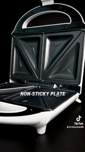 Cornell 2 Slices Sandwich Maker Non Stick | CSM-S1101 (Bread Toaster Pembakar Roti Breakfast 烤面包机)
