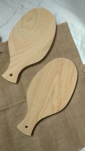 Talenan Kayu Pinus Model Pepaya Ukuran 30x15 cm