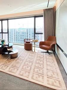 SoFINO | Vintage French Double F Luxury Rug