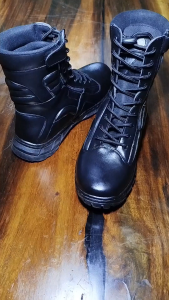 Arfu Sepatu Pdl Blackhawk Kulit Asli Tni Polri Satpam Security Sepatu Safety