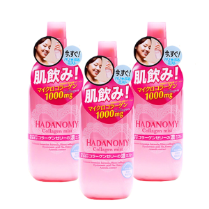 Xịt Khoáng Hadanomy Collagen Mist giúp cấp ẩm da chai 250ml hàng nội địa Nhật Bản