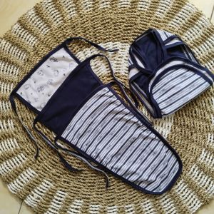 CB Isi 6 Pcs Popok Tali Bayi Baru Lahir Terbaru Seri abuabu Popok Bayi Motif