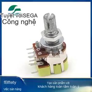 (B50K)Ce14 Công Tắc Chiết Áp Điều Khiển Âm Lượng Theo Hình Chữ Nhật Kép Ce14 Chất Liệu Kính Cường Lực 50K Cho Thiết Bị Âm Thanh