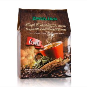 [FB2550 FB2549] ZHULIAN Premix Coffee with Collagen & Kacip Fatimah ZHULIAN Premix Coffee with Tongkat Ali Misai Kucing & Ginseng