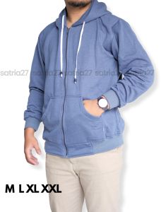 JAKET PRIA WANITA DEWASA JUMBO ZIPPER RESLETING HOODIE POLOS DISTRO PULLOVER KEREN KEKINIAN OVERSIZE SIZE M L XL XXL BAHAN FLEECE PREMIUM