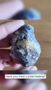Blue Sodalite Raw Natural Crystal Stone | Calming | Mindfulness | Great for Studies & Projects | Improve Communication