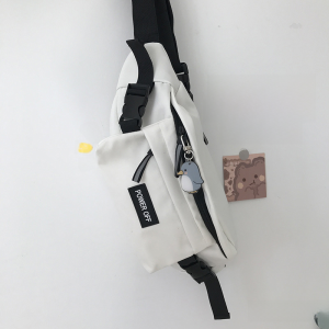 South Korea Ins Parka Mechanical Style Slanted Chest Bag Mens and Womens Neutral K-style Easiest for Match Sports Cycling Waist Bag Skate Bag