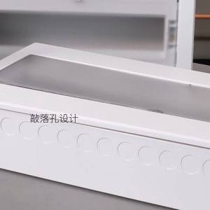 6-22 ways Distribution Box for Miniature Breaker circuit breaker box Plastic Enclosure Panel Board with busbar