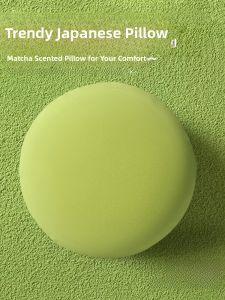 Modern round Sofa Pillow Office Nap Pillow Bedding Sleep Cute Window Seat Cushion Back Support Plush Core Solid Color