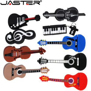 Jaster | JASTER USB 2.0 Flash Drives 64GB 32GB 16GB 8GB 4GB Musical Instrument Pen Drive Free Key Chain Memory Stick Business Gift U Disk