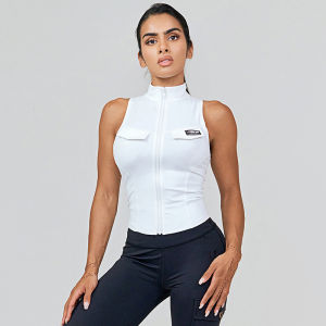 Firm Abs Sports Vest Womens Fitness Outwear High-Intensity Training Sleeveless Tight Tops Workout Clothes Workout Clothes Summer