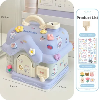 OUSHIDUN | Password Money Box Piggy Bank With Lock