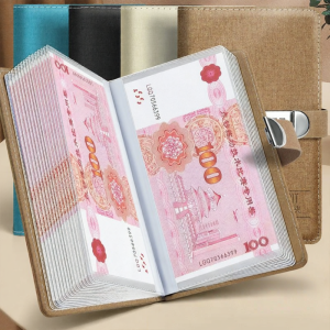 SHUMU | Large Capacity Cash Saving Book Banknotes Organizer 2025 New