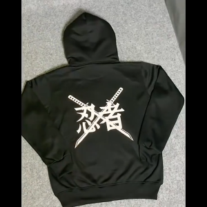 Hoodie Pria BALACLAVA Zipper Jaket Boxy Warna Hitam Kerah Tinggi Double Hoodie Kualitas Premium