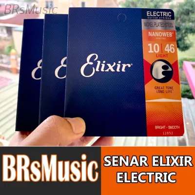 Senar Gitar Elektrik Nickle Plated String Nanoweb Coating Fullset 6 Tali