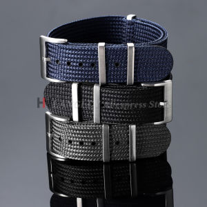 High Quality Fabric Watchband 18mm/20mm/22mm Woven Nylon Watch Strap One Piece Weave Military Men Watch Band for Omega for Seiko