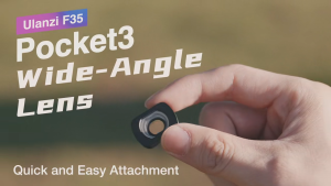 Ulanzi F35 Wide Angle / Magnifier Telephoto Camera Lens for DJI Pocket 3