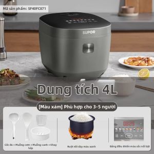 Supor | Nồi Cơm Điện Tự Động Dung Lượng Lớn 4L