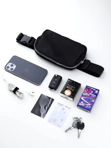 【COD/Original】Multifunctional Sports Waist Bag Crossbody Chest Gym Bag for Men Women New Running Belt Running