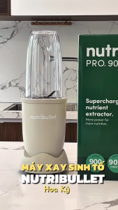 Nutribullet máy xay sinh tố NB 201 Pro - Công suất 900W. Quà tặng: Máy sấy tóc