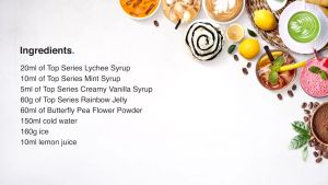 Top Series Lychee Syrup 750ml: Sweetener for Beverages & Cooking