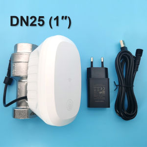 Van Nước Thông Minh Tuya Smart WiFi DN25 1 Inch Tích Hợp Đồng Hồ Đo Lưu Lượng Nước Nóng Hẹn Giờ Tự Động Bật/tắt Điều Khiển Qua Ứng Dụng Cho Hệ Thống Tự Động Hóa Nhà Cửa