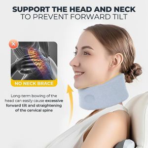 Neck Cervical Spine Supporting Relieve Your Cervical Spine Pain Neck Pain and Support Soft Cervical Collar Will Not Deform Easily After Long-term Wearing