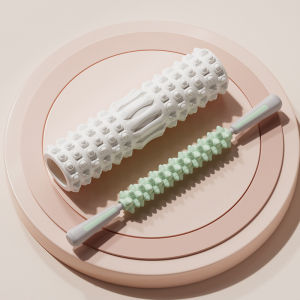 Wolf Tooth Foam Rollers Muscle Relaxing Yoga Bars Leg Slimming Massage Stick Fascia Ball Professional Fitness Equipment Yoga Column