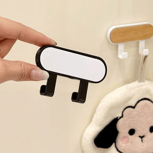 Naukaha【Ready in Stock】 Multifunction Hook 1Pcs Punch-free Kitchen Wall Hanging Viscose Hook Organizer Hooks