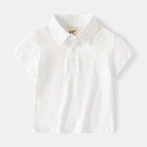 Children Summer Short Sleeve Polo Shirt