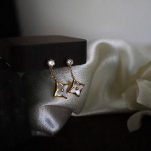 Luxurious Long Tassel French Style Drop Earrings No Piercing Required Mosquito Coil Tray Clip-Ons for Women Elegant Fashion Jewelry